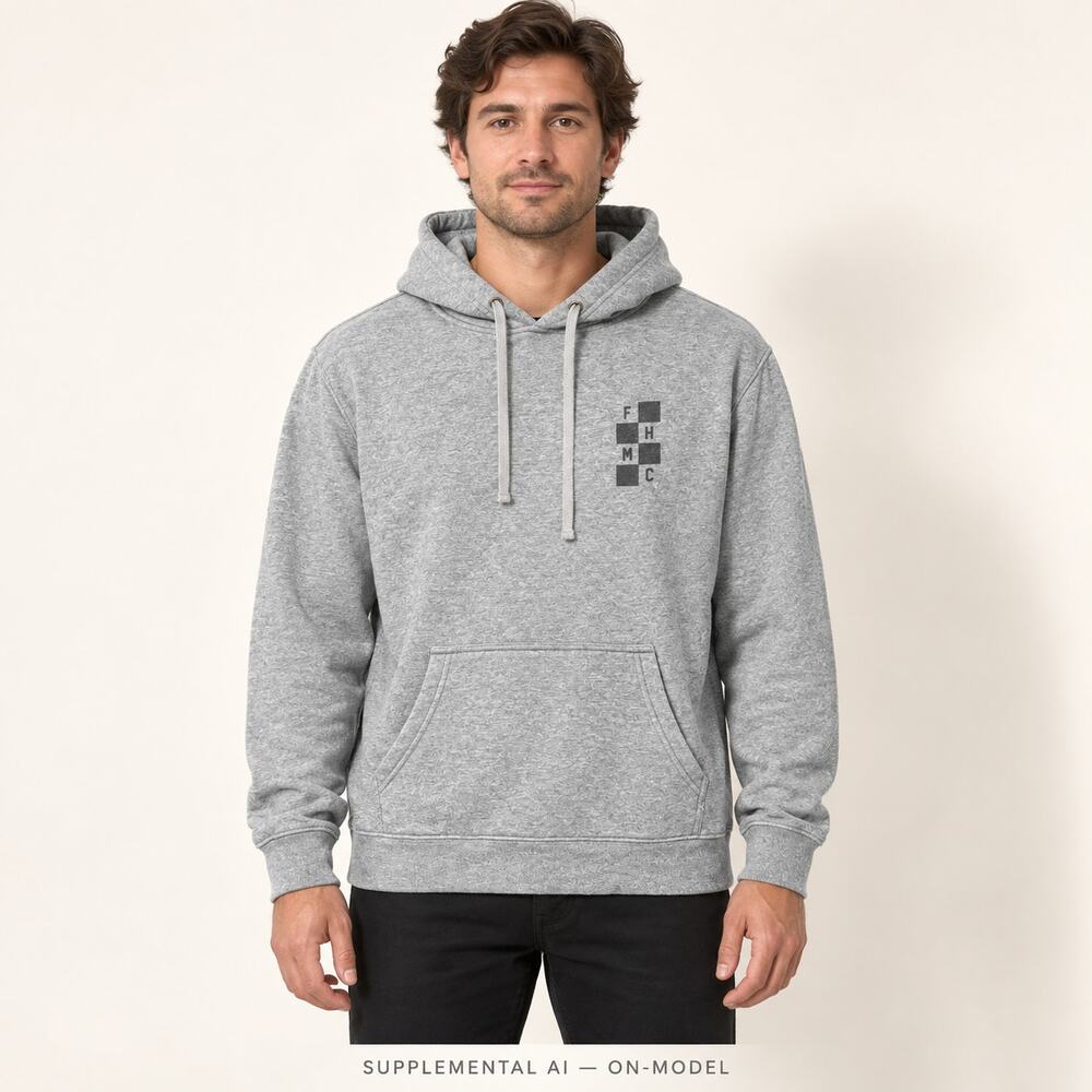Fasthouse Speedshop Mens Large Gray Hoodie Sweatshirt When Rules Were Few MX
